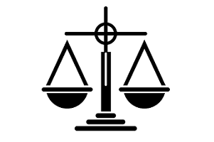 the scales of justice